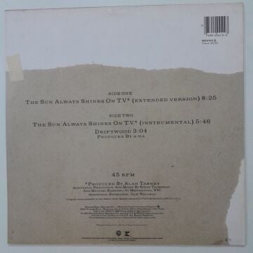 a-ha ‎– The Sun Always Shines On T.V.