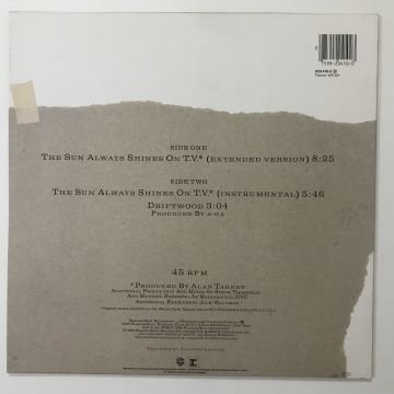 a-ha ‎– The Sun Always Shines On T.V.