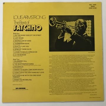 Louis Armstrong – The Best Of Satchmo