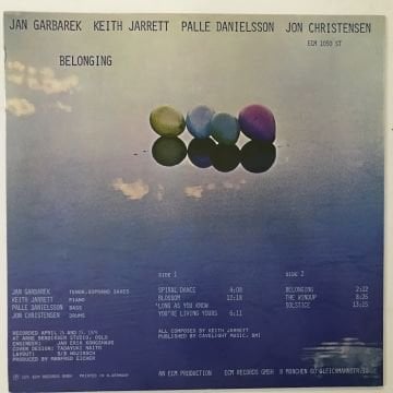 Jan Garbarek, Keith Jarrett, Palle Danielsson, Jon Christensen – Belonging