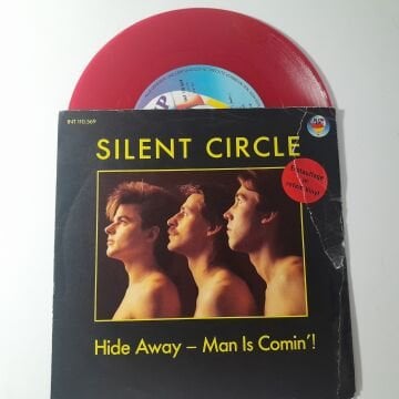Silent Circle – Hide Away - Man Is Comin'! (Kırmızı Renkli Plak)