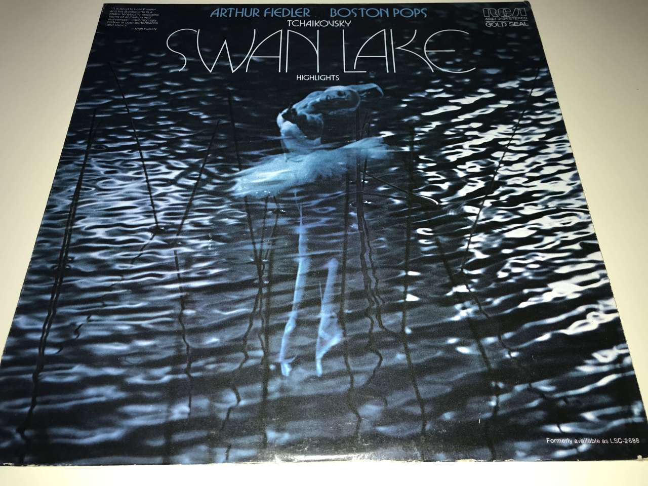 Tchaikovsky, Arthur Fiedler, Boston Pops – Swan Lake (Highlights)
