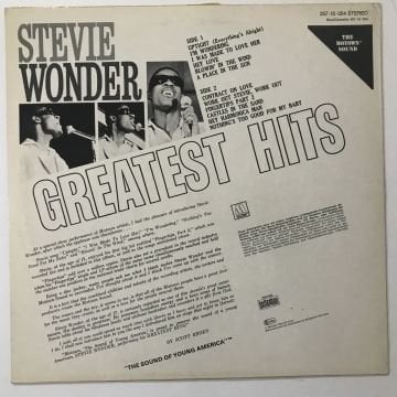 Stevie Wonder ‎– Greatest Hits