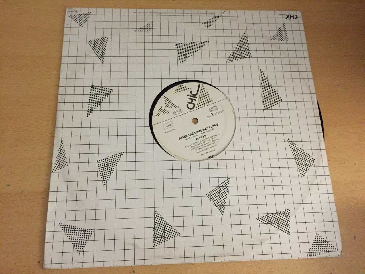Princess ‎– After The Love Has Gone