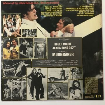 John Barry – Moonraker - 007 James Bond (Original Motion Picture Soundtrack)