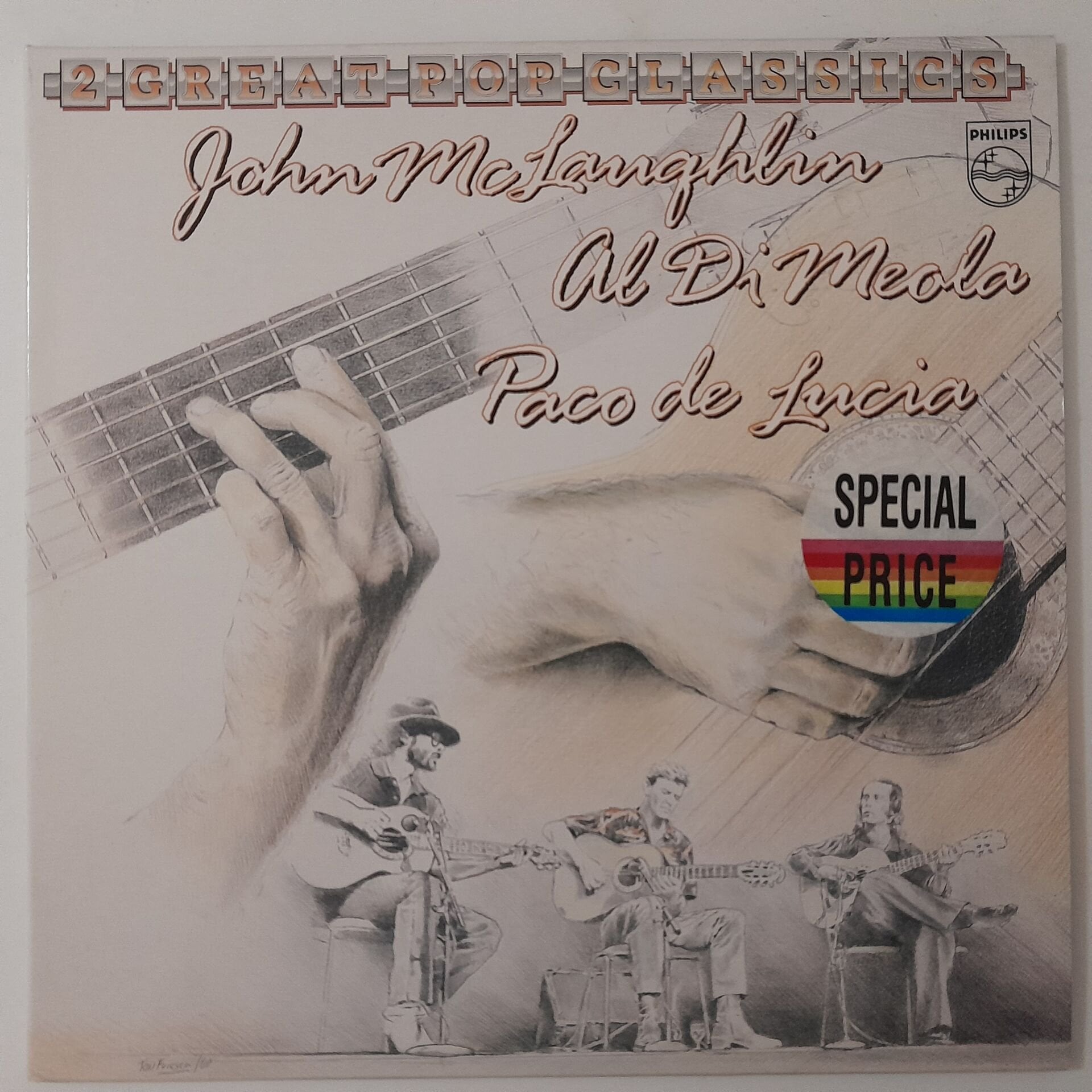 John McLaughlin / Al Di Meola / Paco De Lucía – Friday Night In San Francisco - Passion Grace & Fire 2 LP