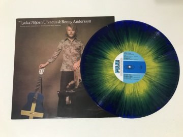 Björn Ulvaeus & Benny Andersson ‎– ''Lycka'' (Multicolor Renkli Plak)
