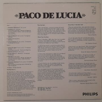 Paco De Lucia – Paco De Lucia
