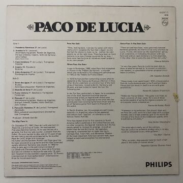 Paco De Lucia – Paco De Lucia