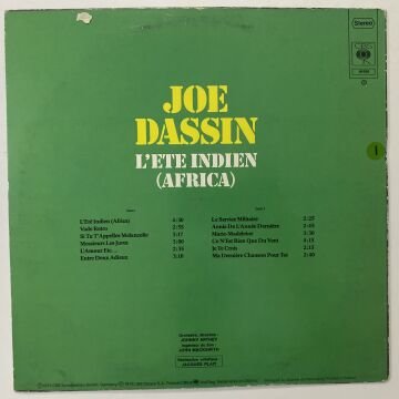 Joe Dassin – L'Ete Indien (Africa)