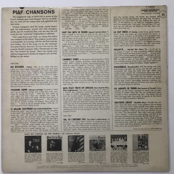 Edith Piaf – Chansons