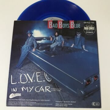 Bad Boys Blue – L.O.V.E. In My Car (Mavi Renkli Plak)