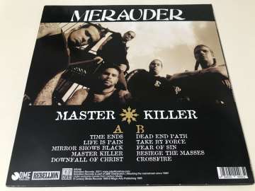 Merauder – Master Killer (Şeffaf Renkli Plak)