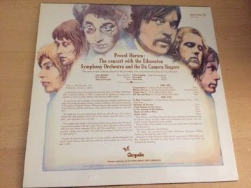 Procol Harum ‎– Live - In Concert With The Edmonton Symphony Orchestra