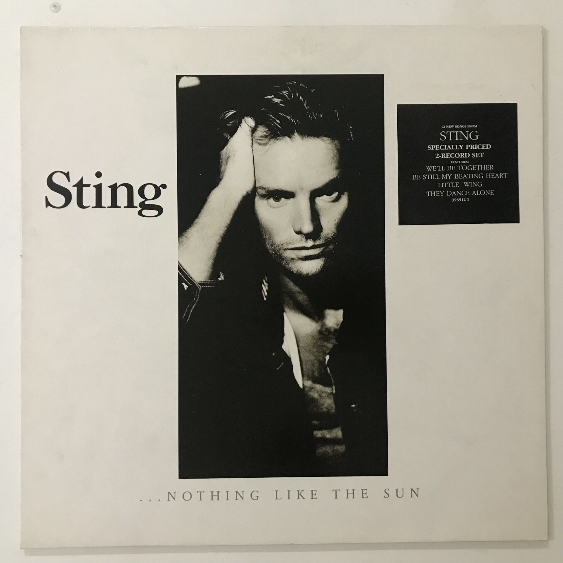 Sting ‎– ...Nothing Like The Sun 2 LP