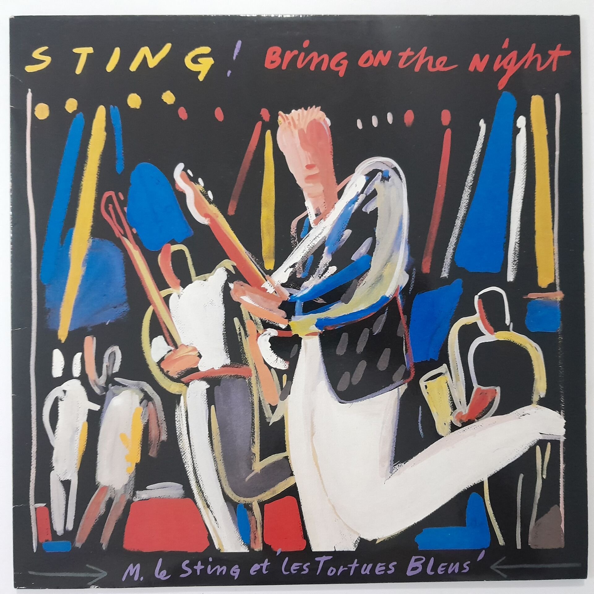 Sting ‎– Bring On The Night 2 LP