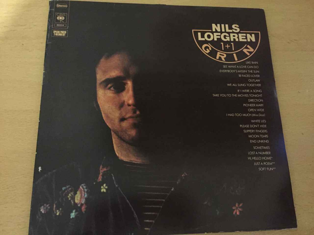 Nils Lofgren ‎– Grin / 1+1