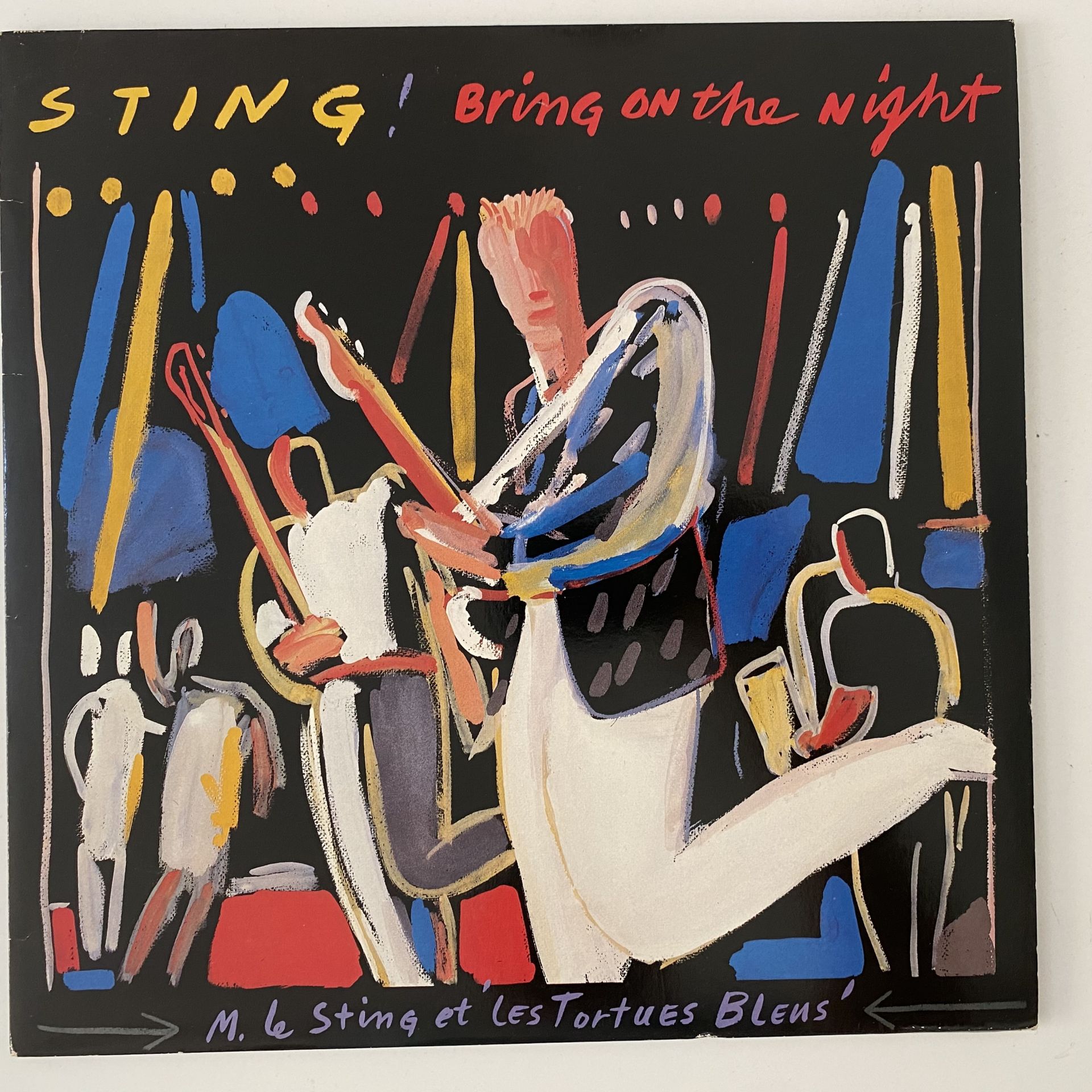 Sting ‎– Bring On The Night 2 LP