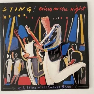 Sting ‎– Bring On The Night 2 LP