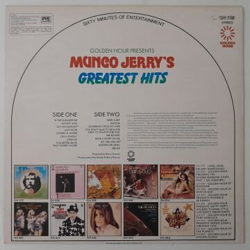 Mungo Jerry – Golden Hour Presents Mungo Jerry´s Greatest Hits