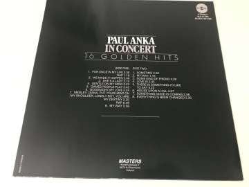 Paul Anka – In Concert 16 Golden Hits