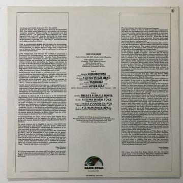 Chet Baker Quartet ‎– Chet Baker In Paris Vol. 3 1955