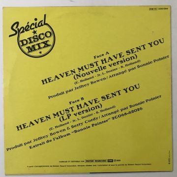 Bonnie Pointer ‎– Heaven Must Have Sent You
