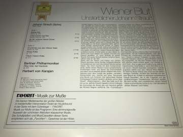 Johann Strauss – Berliner Philharmoniker, Herbert von Karajan – Wiener Blut (Unsterblicher Johann Strauss)