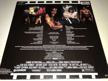 Jamaa Fanaka's Penitentiary III - Original Soundtrack From The Cannon Motion Picture
