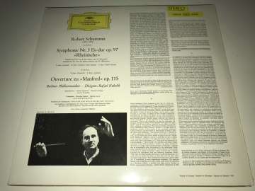 Robert Schumann, Berliner Philharmoniker, Rafael Kubelik – »Rheinische Symphonie« · Manfred Ouverture Op. 115