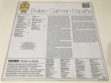 Georges Bizet, Manuel De Falla, Maurice Ravel, Emmanuel Chabrier – Bolero · Carmen · España