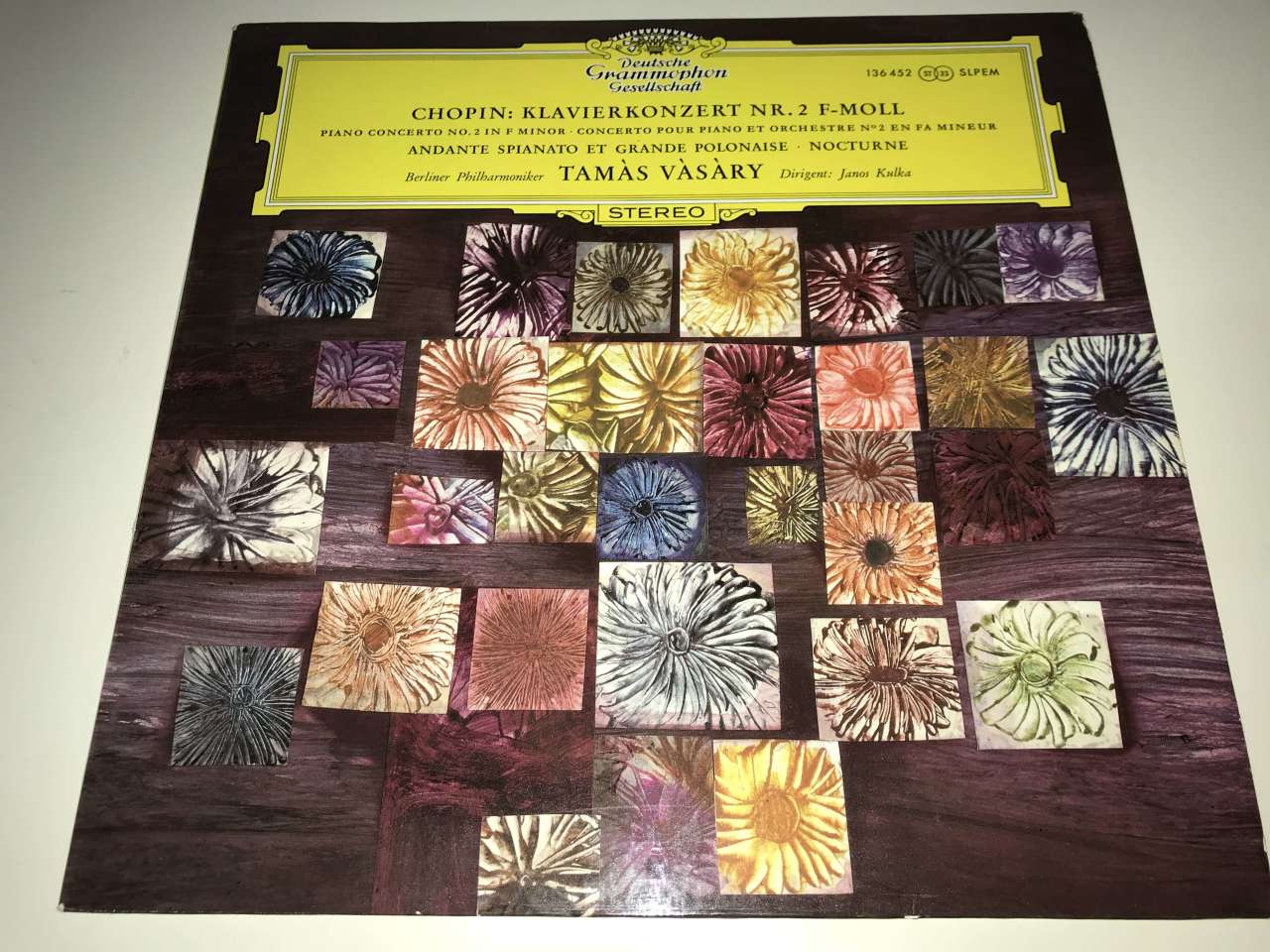 Chopin - Tamàs Vàsàry, Berliner Philharmoniker, Janos Kulka – Klavierkonzert Nr. 2 F-Moll · Andante Spianato Et Grande Polonaise · Nocturne