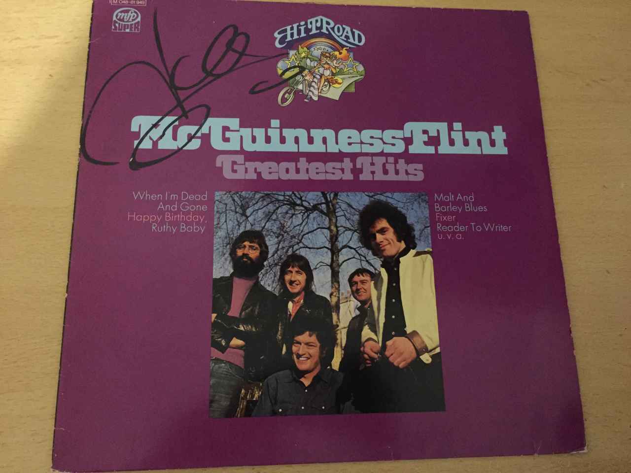 McGuinness Flint ‎– Greatest Hits (İmzalı)