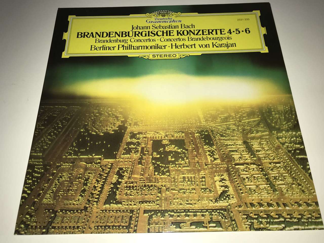 Johann Sebastian Bach - Berliner Philharmoniker • Herbert von Karajan – Brandenburgische Konzerte 4 • 5 • 6