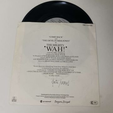 The Mighty Wah! – Come Back