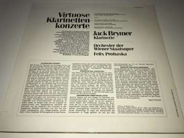 Virtuose Klarinette Konzerte -  More images  Franz Krommer, Carl Stamitz, Carl Maria von Weber