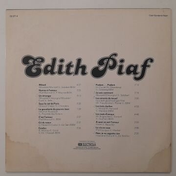 Edith Piaf – Milord - Ihre Größten Erfolge
