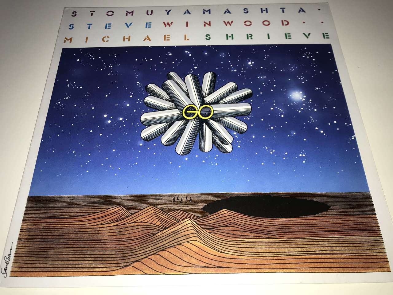 Stomu Yamashta / Steve Winwood / Michael Shrieve ‎– Go