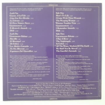 Joan Baez – Gracias A La Vida / Here's To Life