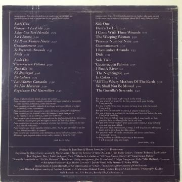 Joan Baez – Gracias A La Vida / Here's To Life