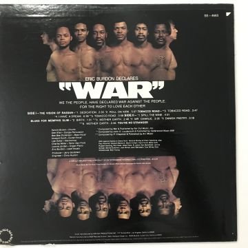 Eric Burdon & War ‎– Eric Burdon Declares ''War''