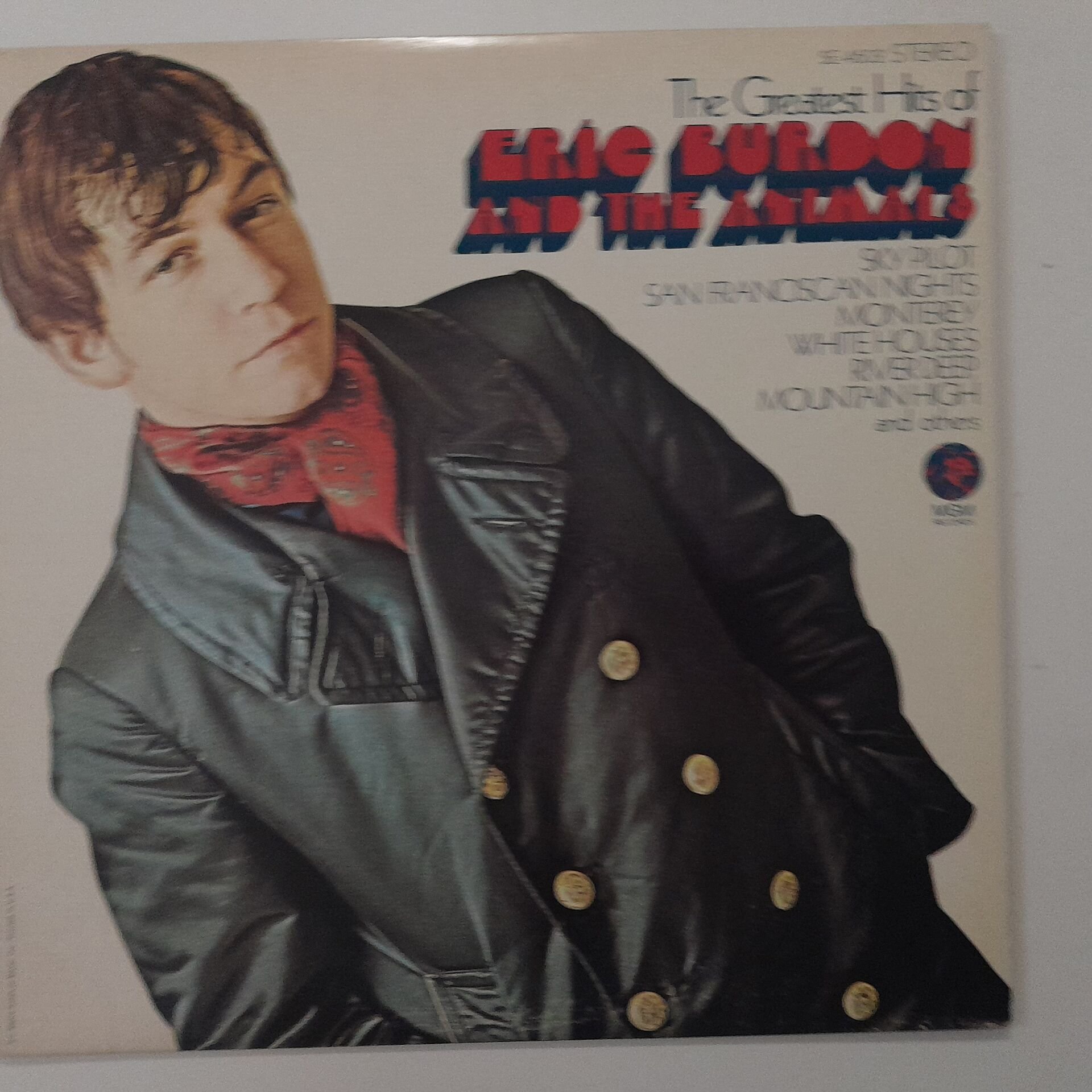 Eric Burdon And The Animals ‎– The Greatest Hits Of Eric Burdon And The Animals