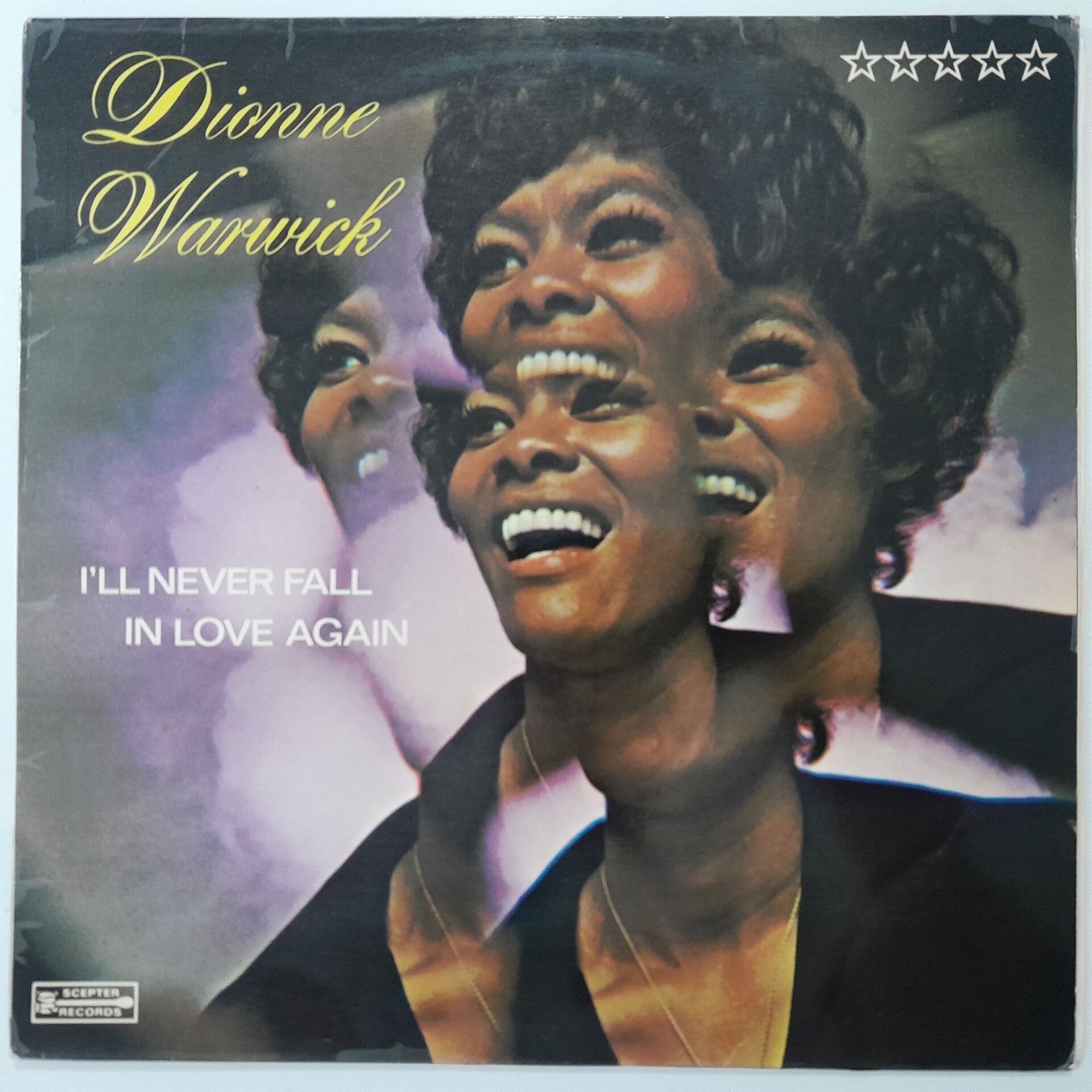 Dionne Warwick ‎– I'll Never Fall In Love Again