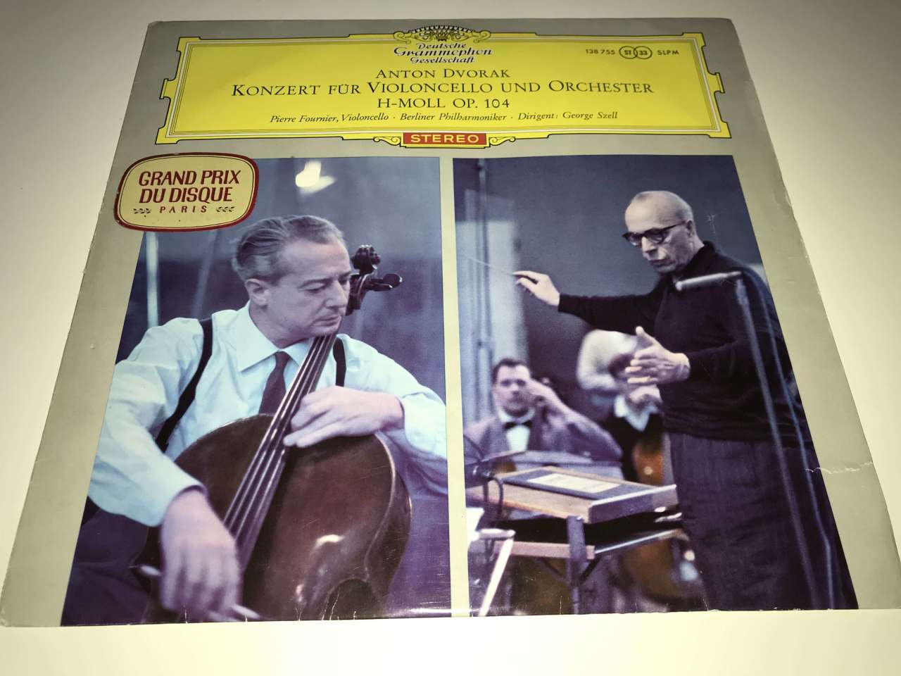 Anton Dvorak, Pierre Fournier, Berliner Philharmoniker, George Szell – Konzert Für Violoncello Und Orchester H-Moll Op. 104