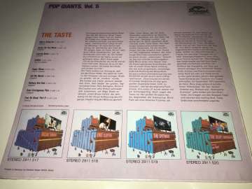 The Taste ‎– Pop Giants, Vol. 5