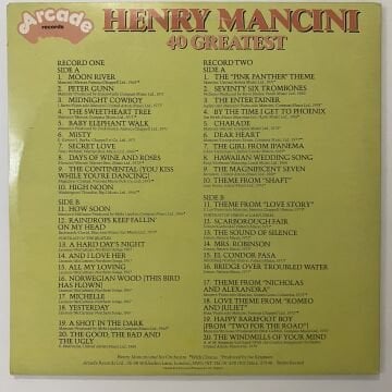 Henry Mancini – 40 Greatest 2 LP