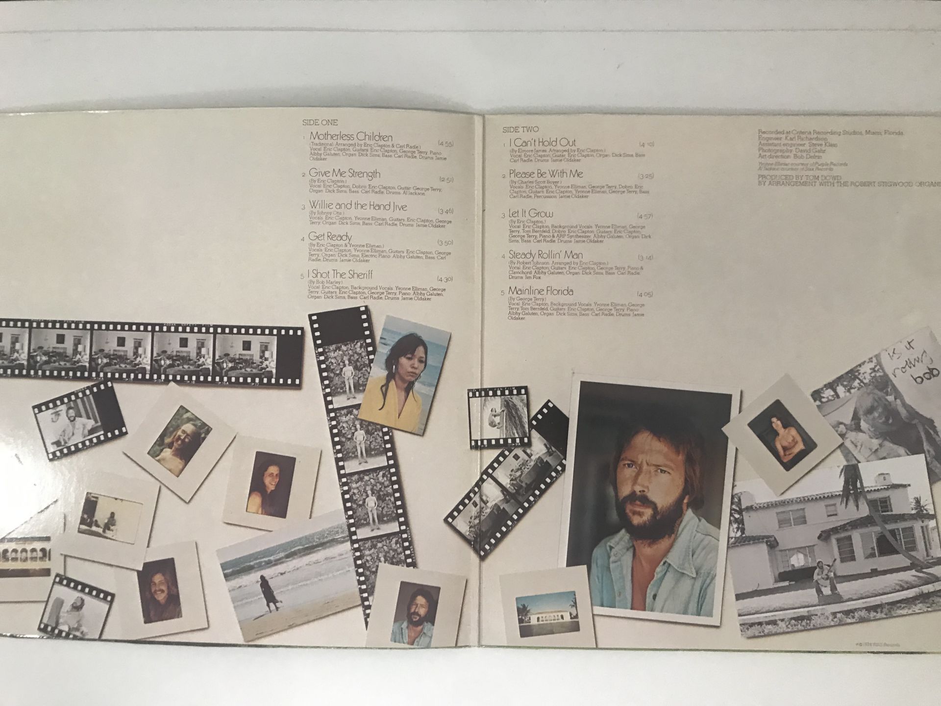 Eric Clapton ‎– 461 Ocean Boulevard