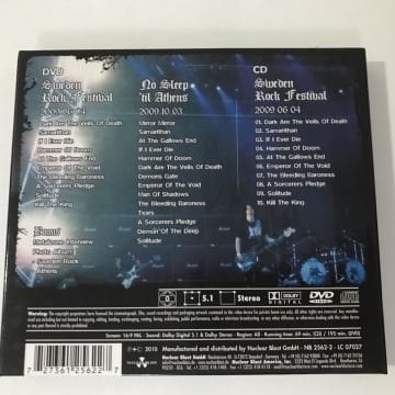 Candlemass – Ashes To Ashes - Live CD+DVD