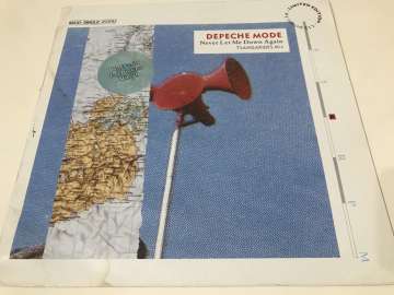 Depeche Mode ‎– Never Let Me Down Again (Tsangarides Mix) (Multicolor Renkli Plak)