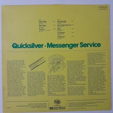 Quicksilver Messenger Service – Quicksilver - Messenger Service